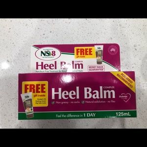 Heel balm with free hand cream